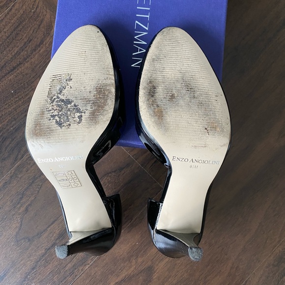 Enzo Angiolini Black Patent Pumps - Picture 4 of 5